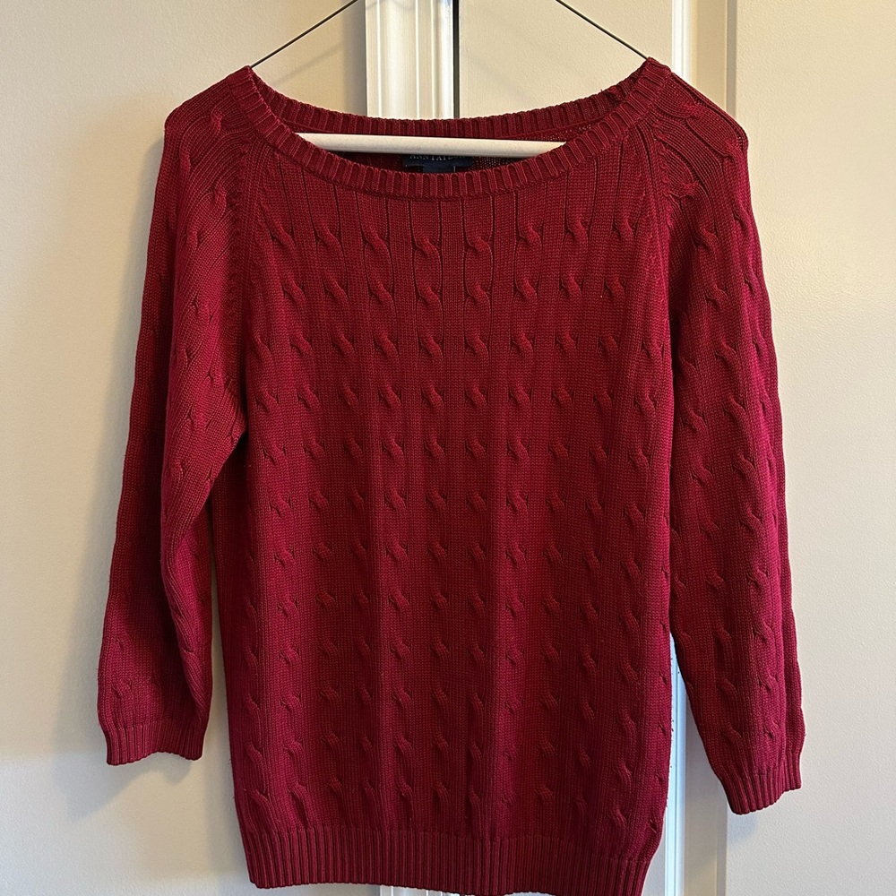 Ann Taylor cable knit sweater